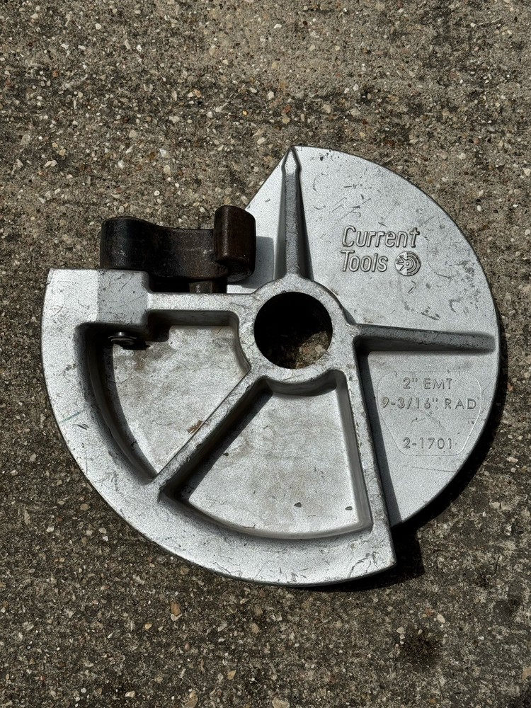 Current Tools 2-1701  2" EMT Bender Shoe 9 - 3/16” RAD