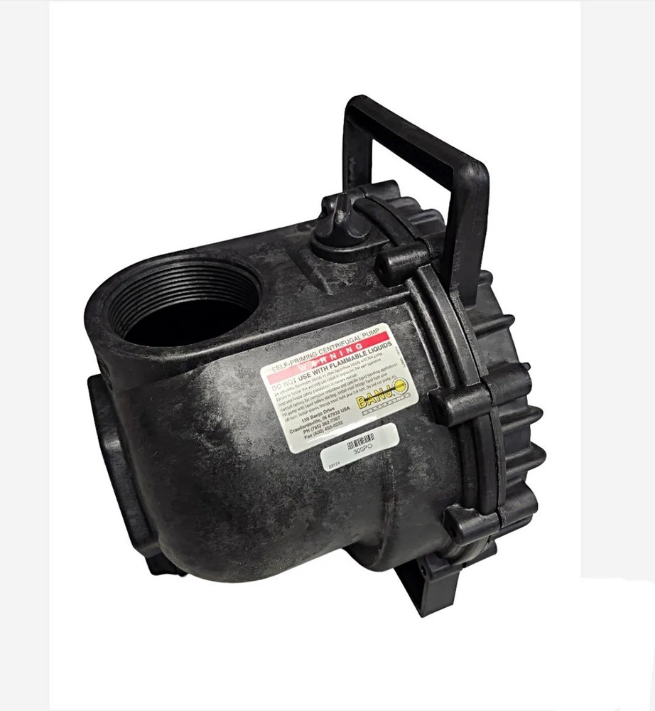 Banjo 300P0 3” Poly Pump With 4 Vane Impeller