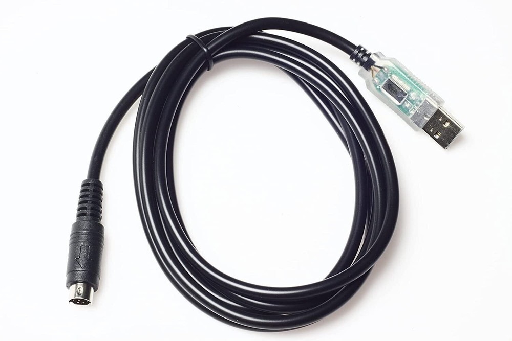 Wirenest FTDI USB CT-62 8 pin miniDIN PC CAT Control Programming Cable for Yaesu