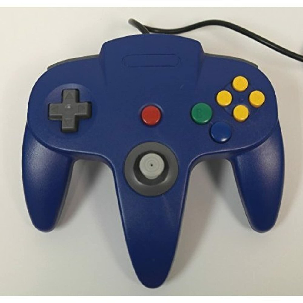 Lot Of 10 Blue Replacement Controller For N64 N64