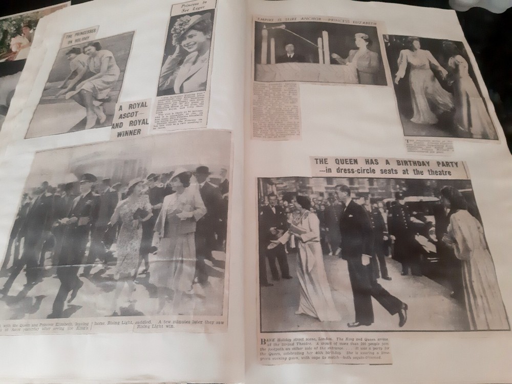 Royal Newspaper Scrapbook