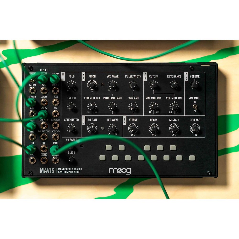 Moog Mavis Analog Synthesizer Kit with Case Package