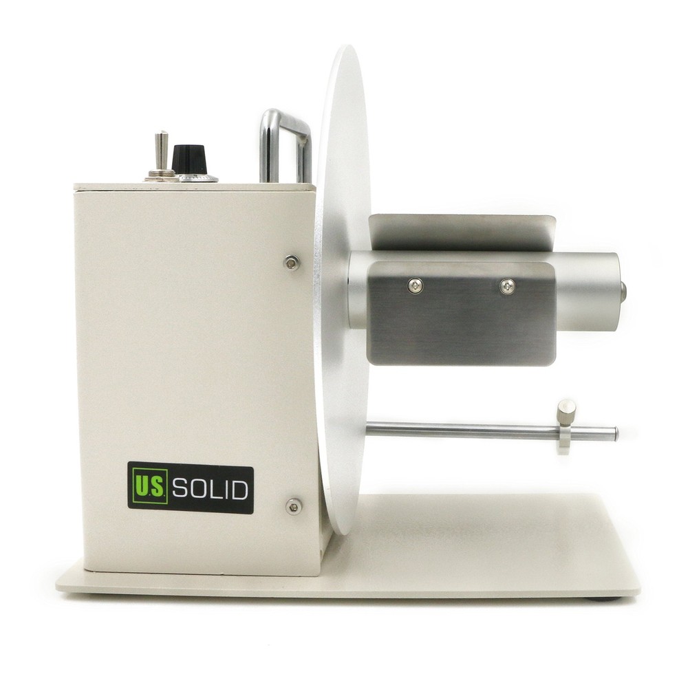 U.S. Solid Automatic Label Rewinder 5.12 in Width 9.06 in Roll Diameter