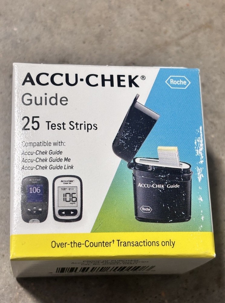 Accu-Chek Guide 25 Count Diabetic Test Strips
