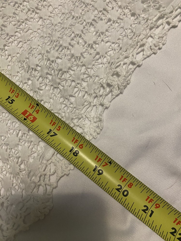 19 x 18 table cover handmade