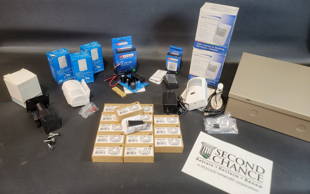 Security System Accessories Lot ~ Altronix, TriTech Speco