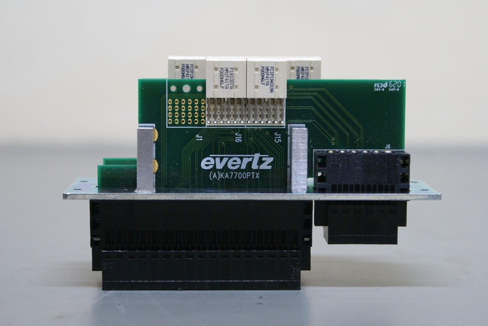 Evertz 7700PTX Universal Protocol Translator Module w/7700TPI Backplane 2A
