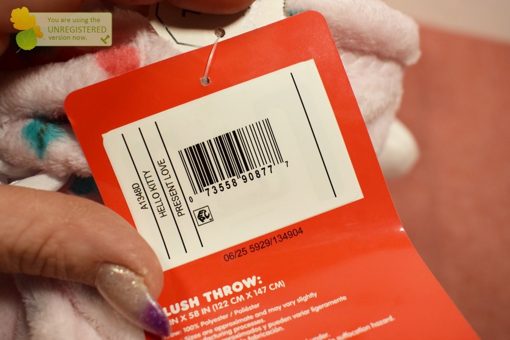 Hello Kitty Pillow Plush and Throw Blanket