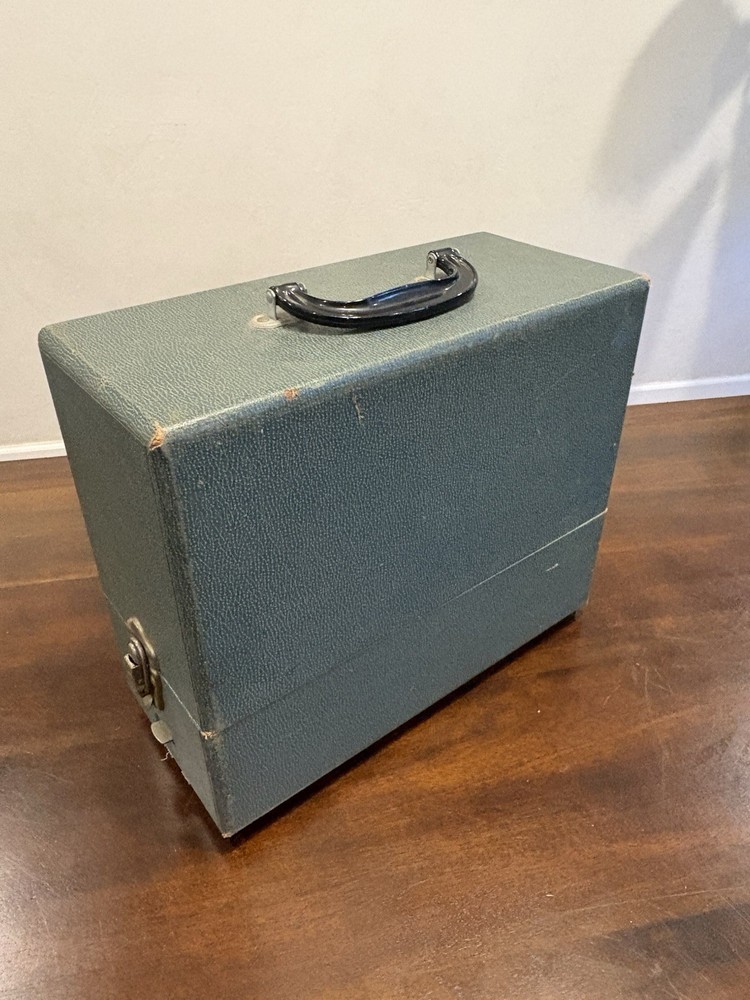 Vintage Argus 300 Slide Projector WORKING w/ Case