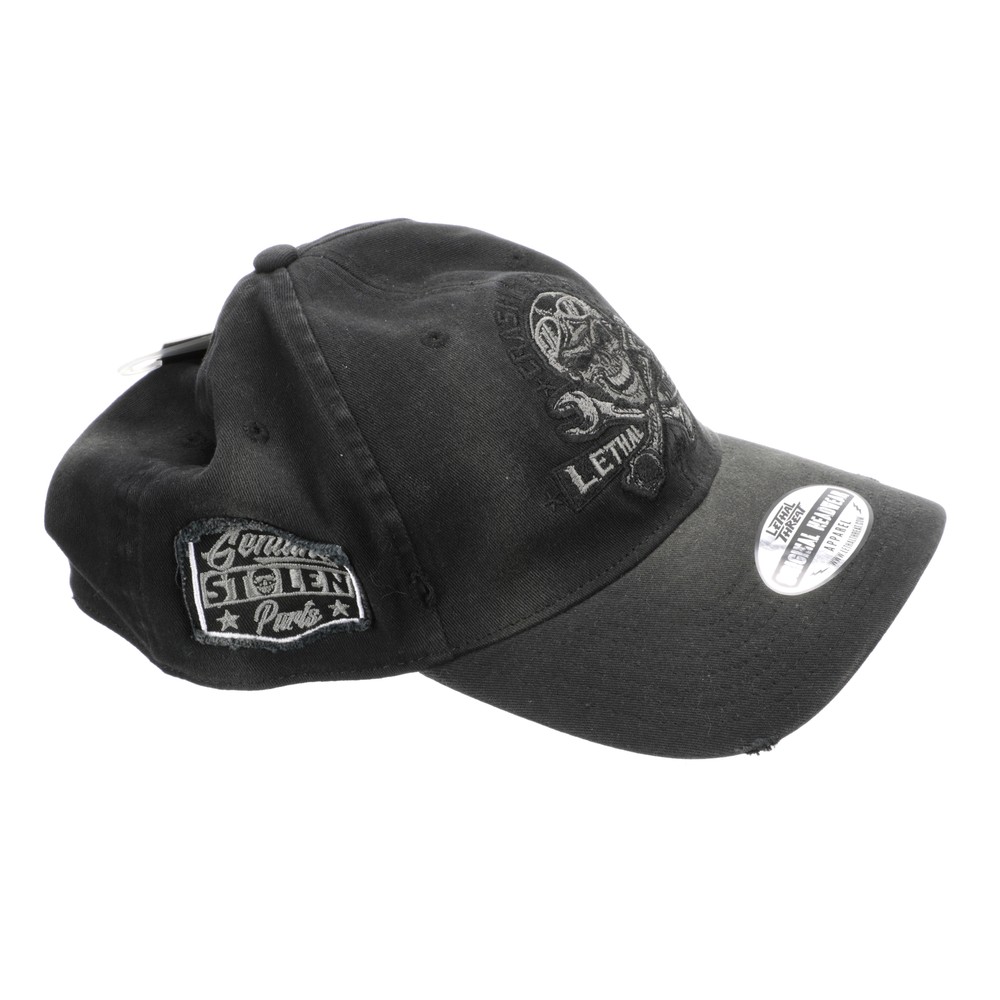 Black Lethal Threat Crash N' Burn Hat