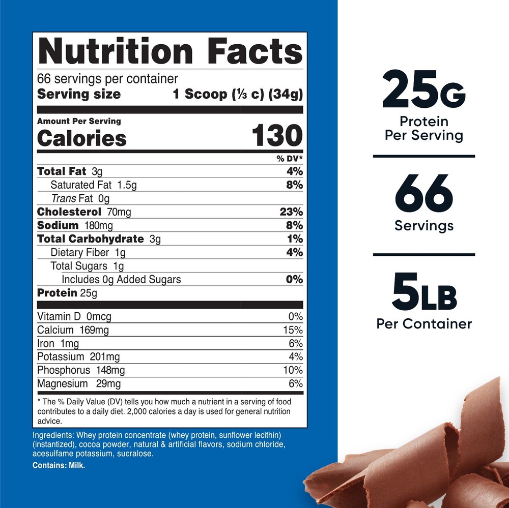 Nutricost Whey Protein Concentrate (Chocolate) 5 LBS