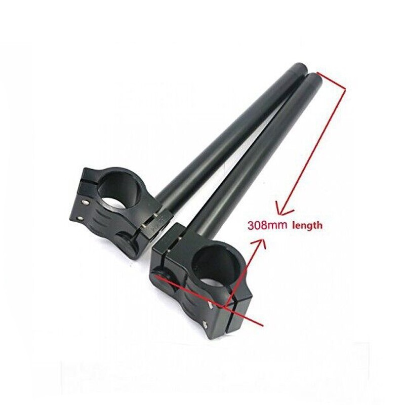CDHPOWER 26" Bicycle Fork, Triple Tree Suspension Fork & Bike Saddle & Handlebar