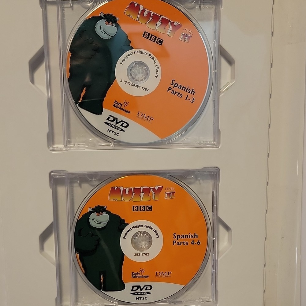 Early Advantage Muzzy Level II Spanish Language Course DVD Set