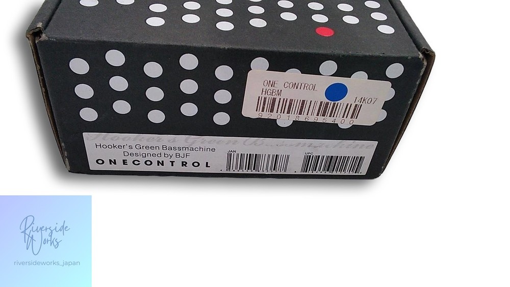 ONE CONTROL Hooker's Green Bass Machine Effects Pedal JP