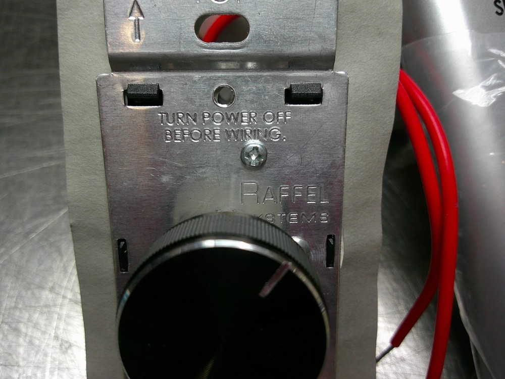 RAFFEL SYSTEM 385031 SOLID ESTATE SPEED CONTROL, 385-031