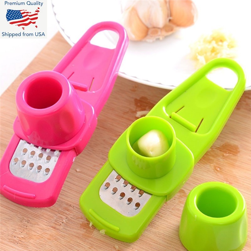 Multi Functional Ginger Garlic Grinding Grater Planer Slicer Mini Cutter Cooking