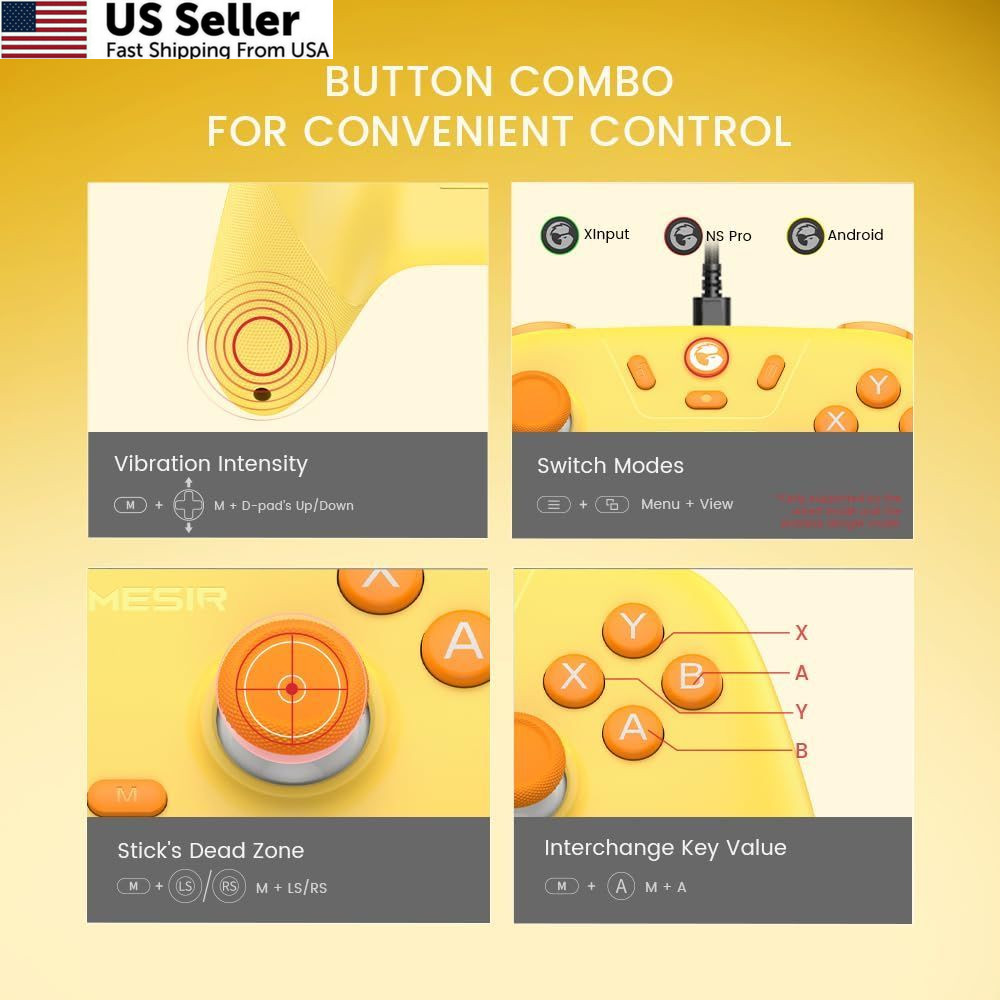 GameSir Nova Lite 2.4g Wireless Controller for Windows PC, Lite(Blue)