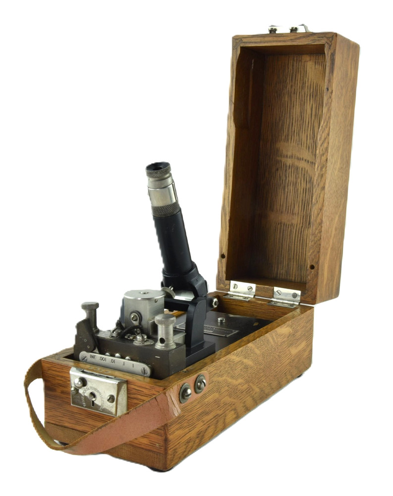 Leeds and Northrup Galvanometer/Spectrum Analyzer Test Instrument