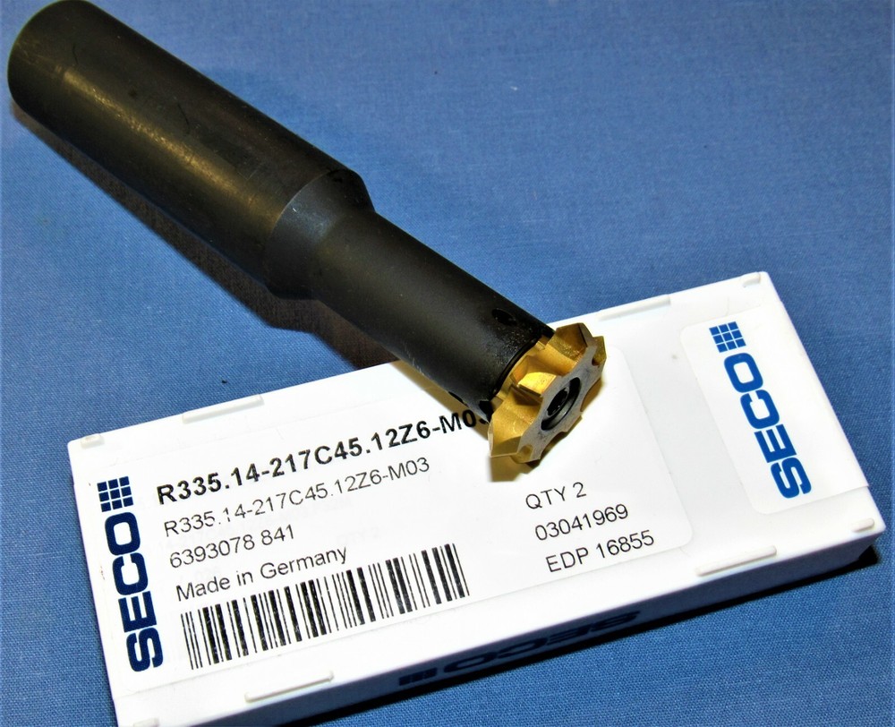 Seco 335.14-2014.0-.36-100 Indexable Tooling Arbor with insert kit