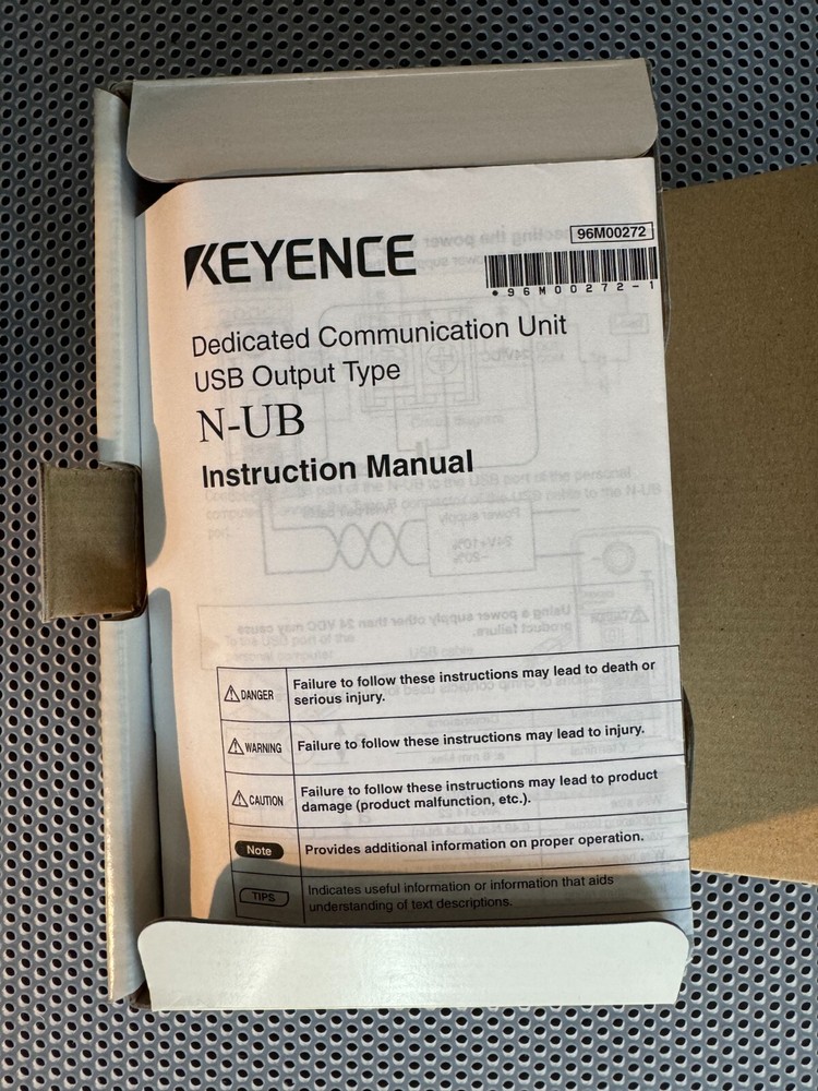 KEYENCE N-UB Barcode Scanner Dedicated Communication Unit, USB Type [New]