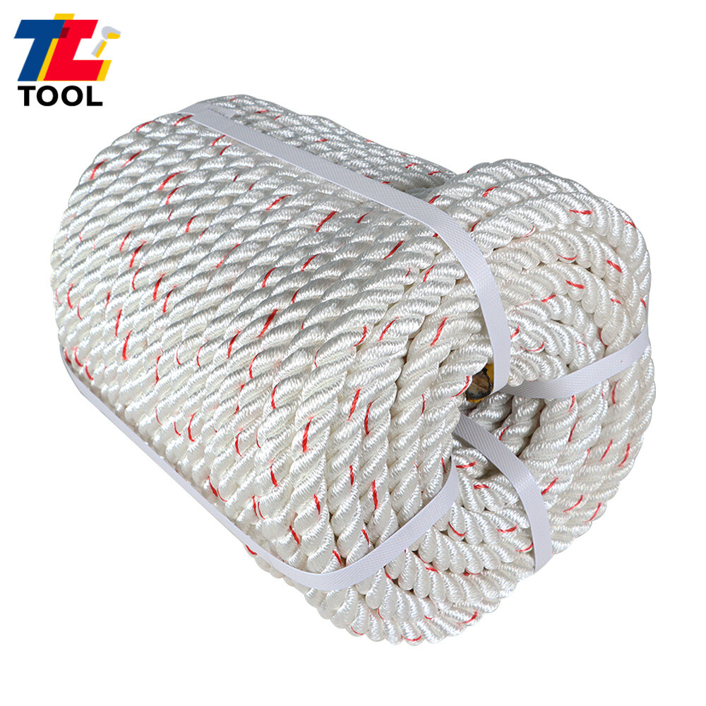 8900Lbs 5/8"×150' Double Braid Polyester Arborist Bull Rope Pulling Rigging Line