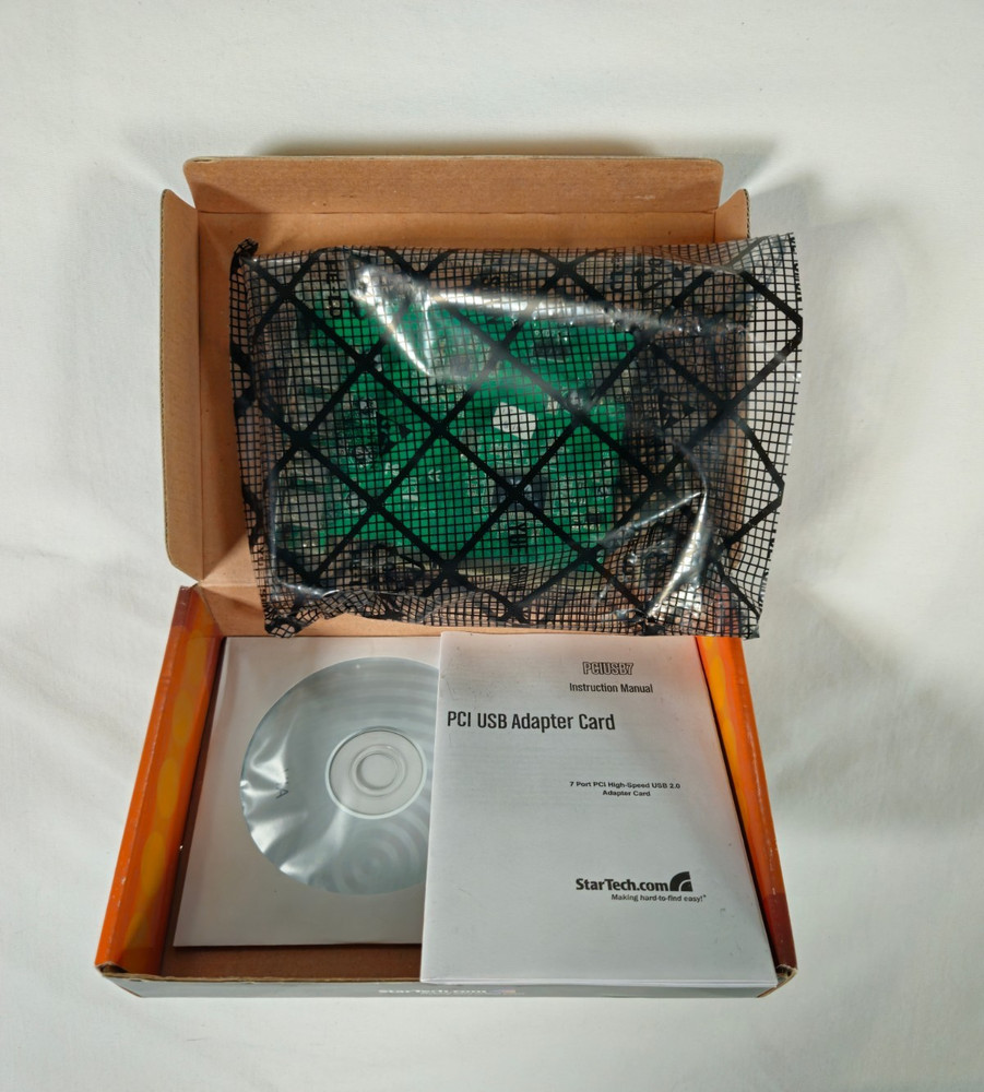 StarTech.com - PCIUSB7 - 7 Port USB 2.0 PCI Interface Card