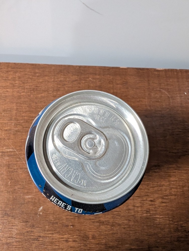 2016 BUSCH LIGHT KEVIN HARVICK #4 NASCAR CAN. EMPTY BOTTOM OPENED.