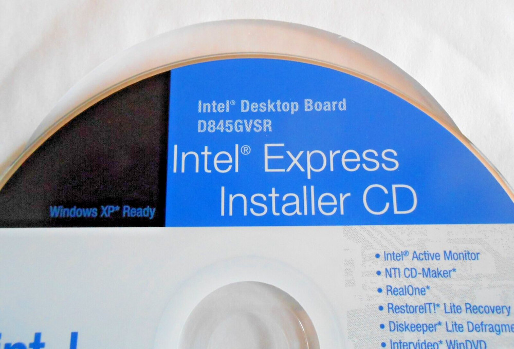 Intel Express Installer CD D845GVSR