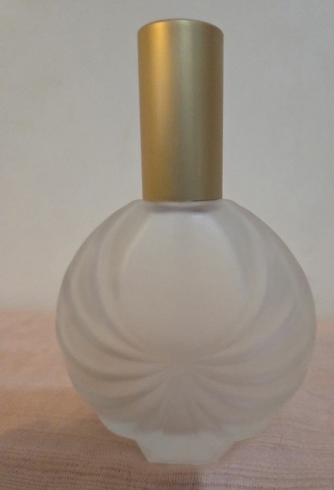 Frosted Glass Perfume Bottle.