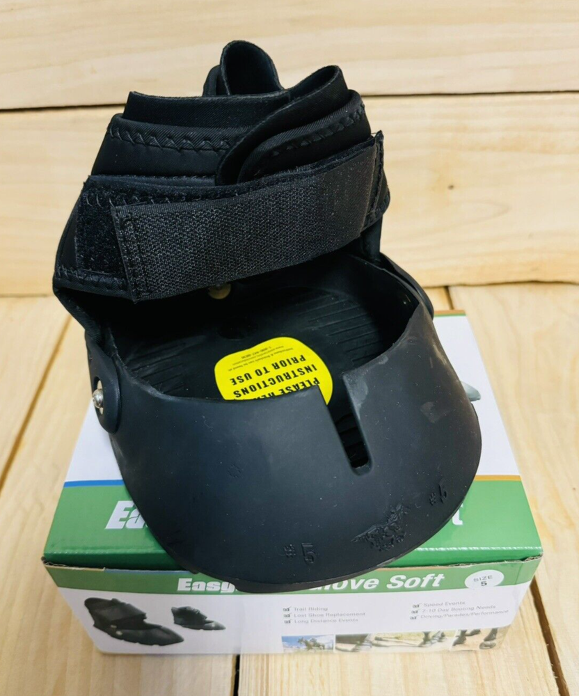 Easyboot Glove Soft Horse Boot Size 5 -Black, Single Boot