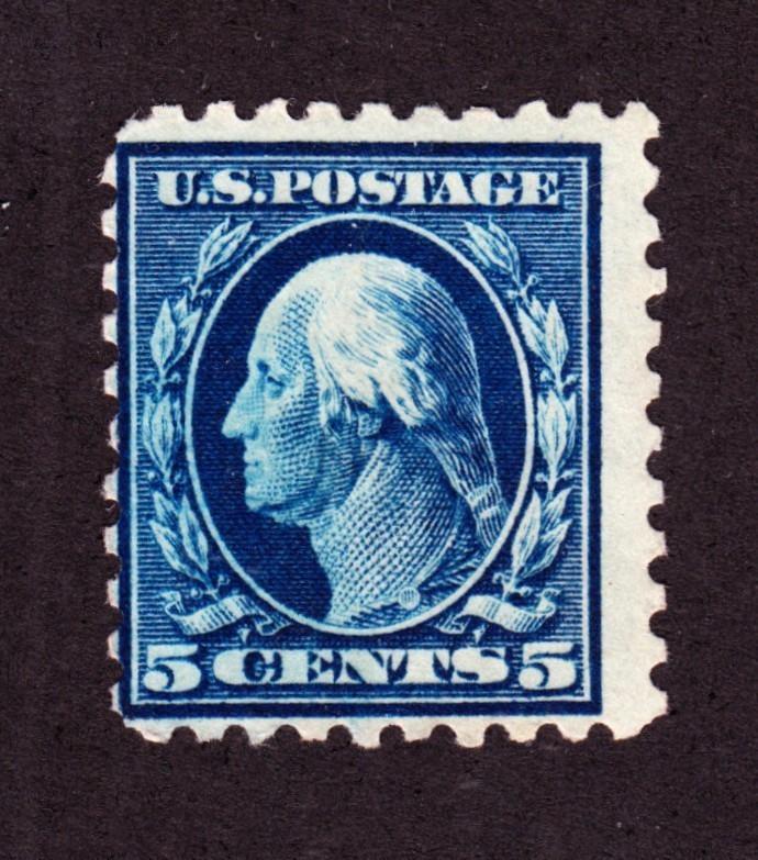 US 428 5c Washington Mint Fine OG NH SCV $75