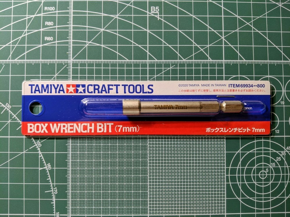 Tamiya Craft Tools BOX WRENCH BIT (7mm) 69934