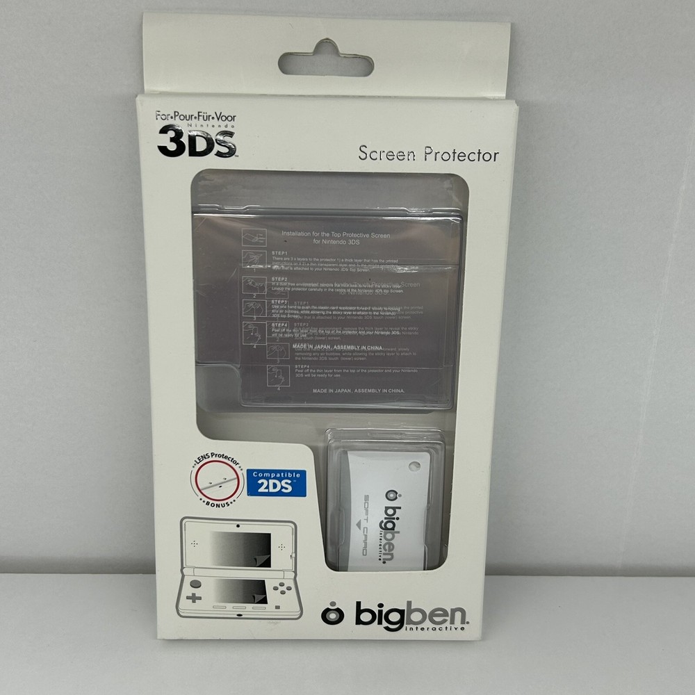 New nintendo 3ds screen protector +LENS Protector