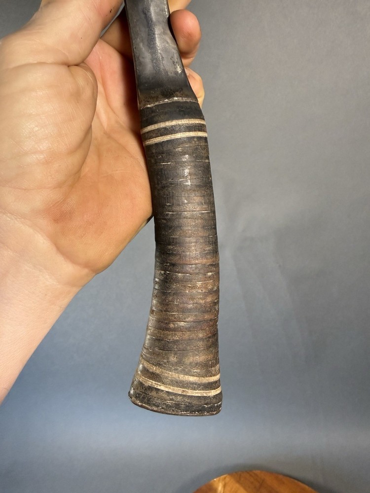 NICE VINTAGE ESTWING CAMP HATCHET w/LEATHER SHEATH