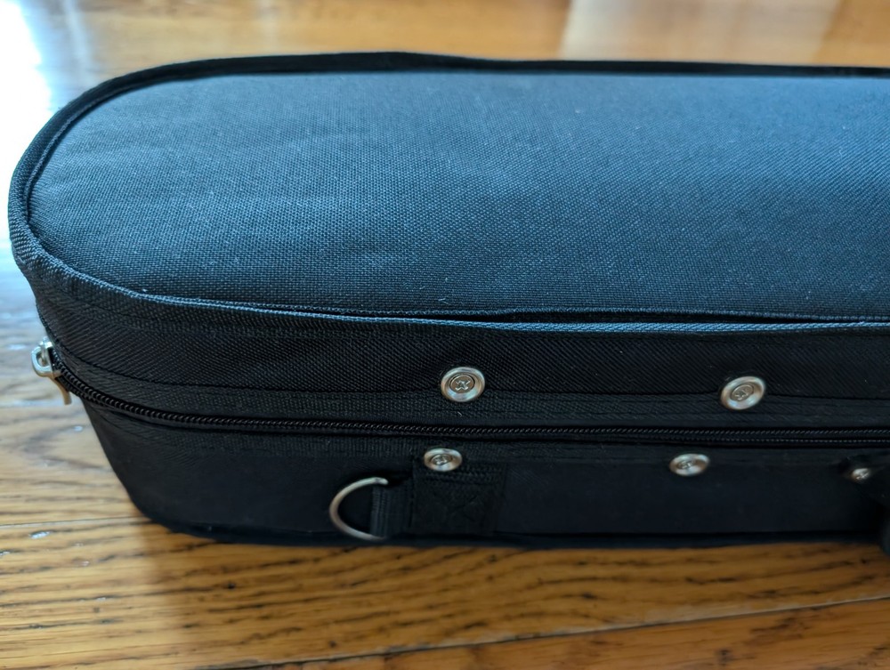 Uke Crazy Ukulele Black Carrying Case Semi-Rigid for Kala