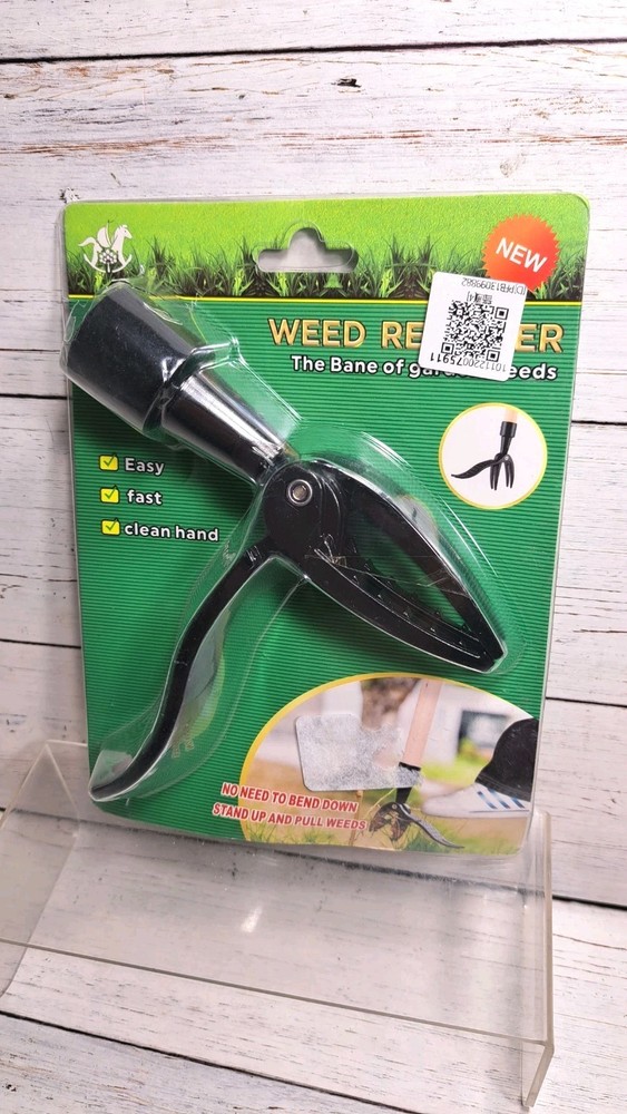 Weed Puller Tool 4 Claw Stand Up Weeder Head For 2.5cm Stick