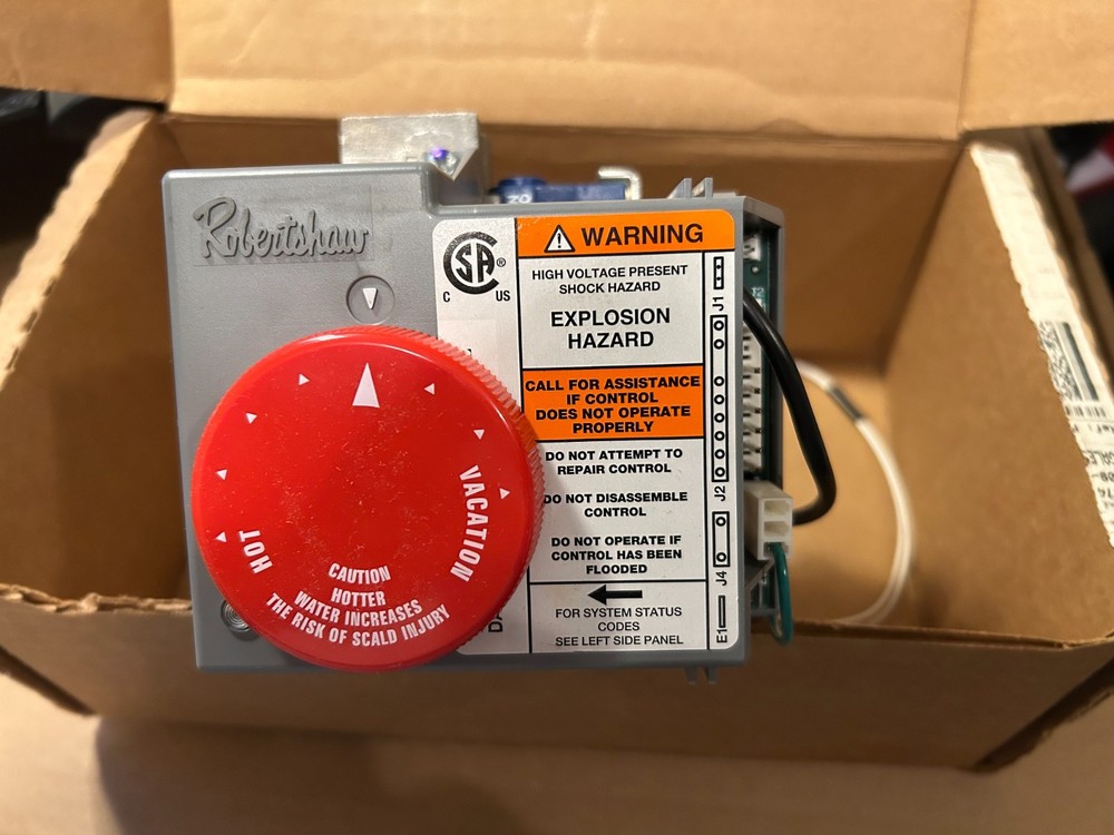 Rheem-Robertshaw NEW Natural Gas Thermostat Control - Part #AP13458-2