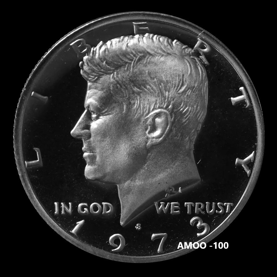 1973 S Proof Kennedy Half Dollar