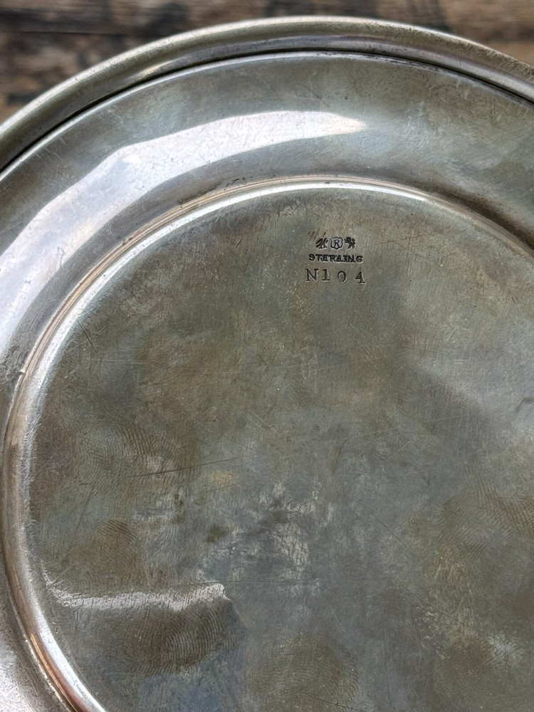 Reed & Barton Sterling Child’s Bowl & Underplate ABC’s Alphabet