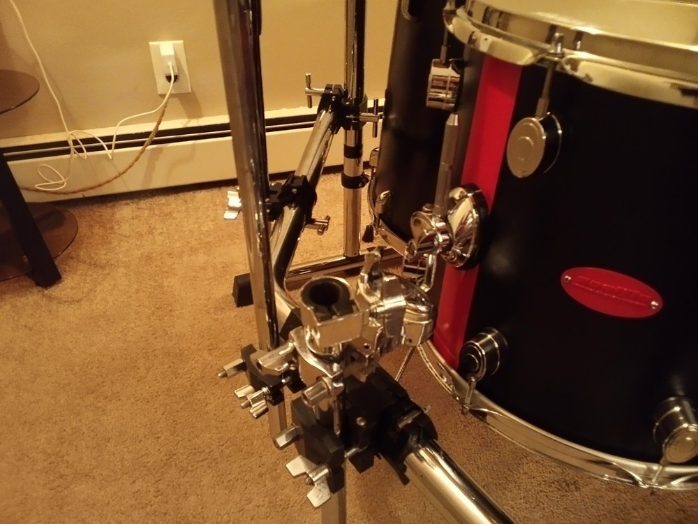 Full 8pc Pdp Custom Kit And Gibraltar Rack