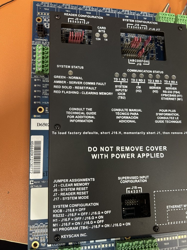 Keyscan Bundle CA4500B CA8500B EC2500B CA250B EC1500B Access Control PC1094