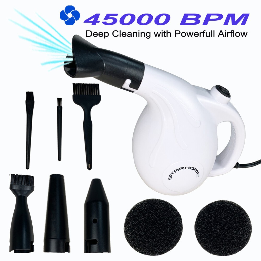 Electric Compressed Air Duster 3.0- Multi-Use IT PC Duster Clean Hairs,Crumbs