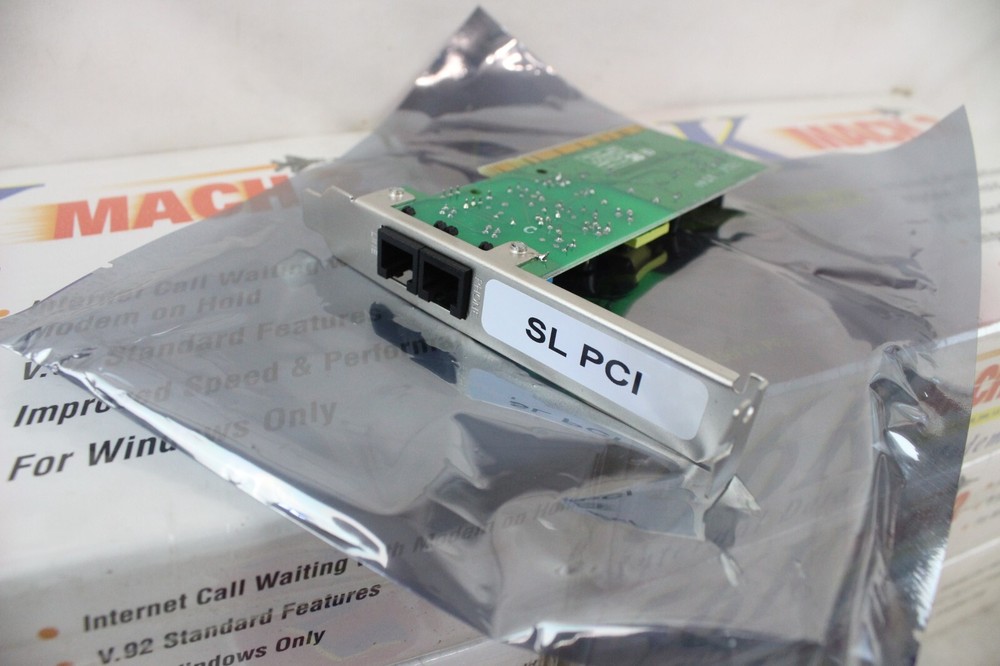 9 NEW 56K MACH 2 INTERNAL DATA/FAX MODEM PCI VERSION FOR WINDOWS 95 98