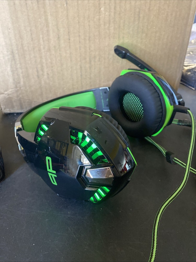 Alpha Elite Advanced Led Gaming Headset Tested And Working