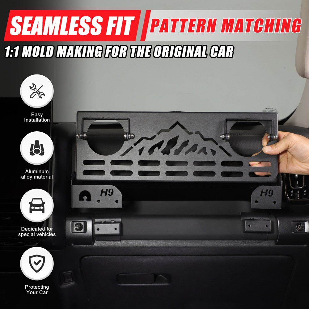 Multi-Function Storage Rack Aluminum Alloy Mountain Peak Design For Haval H9 24+
