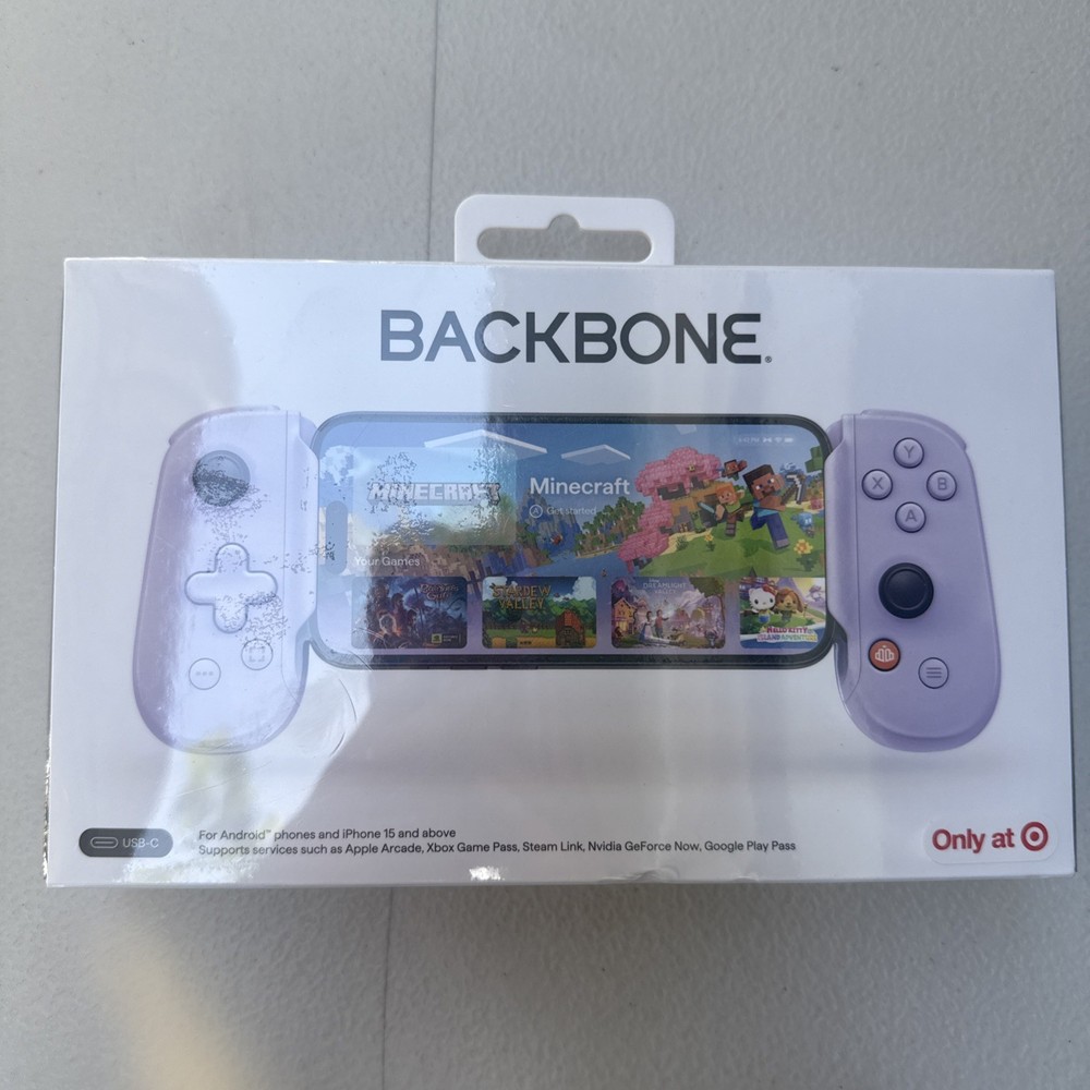 New Backbone One 2nd Gen (USB-C) Mobile Gaming Controller BB-51-P-PT