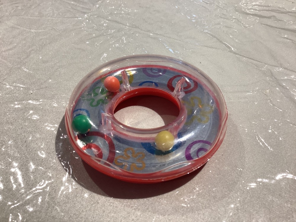 🌊 Fisher Price Rock-A-Stack Replacement Red Rattle Ring Top 2004 Part EUC