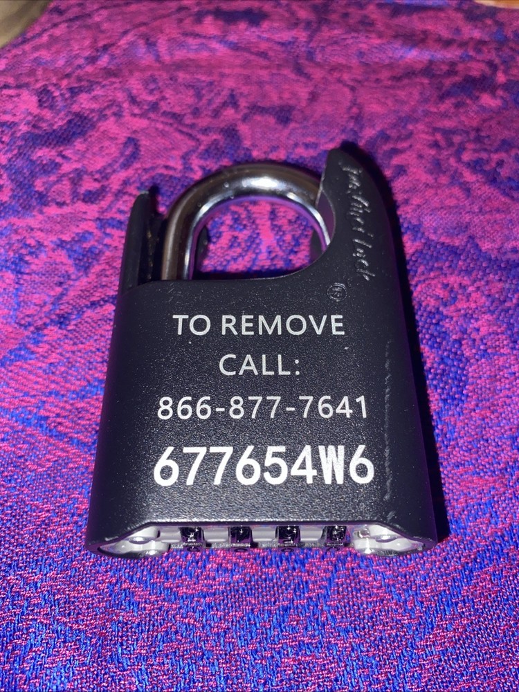 Public Storage High Collar Combination Lock