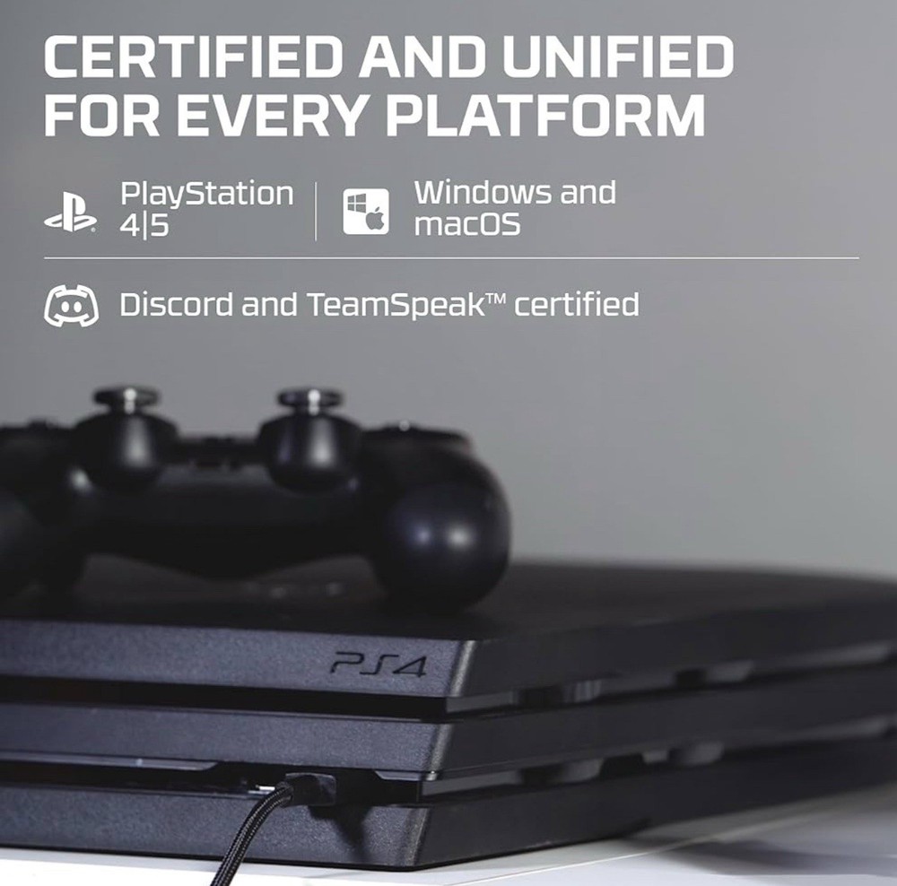 HyperX QuadCast USB Condenser Gaming Microphone For PS4/PS5/PC/Mac