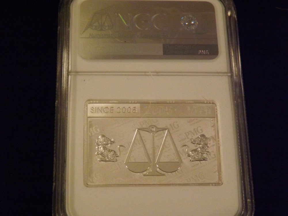 2020 Medal China NGC PF 70